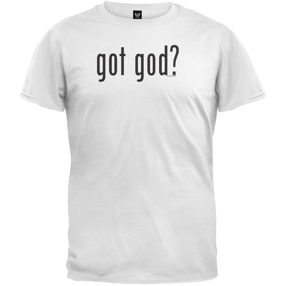 Got God? T-Shirt Men's T-Shirts Old Glory 2XL White 