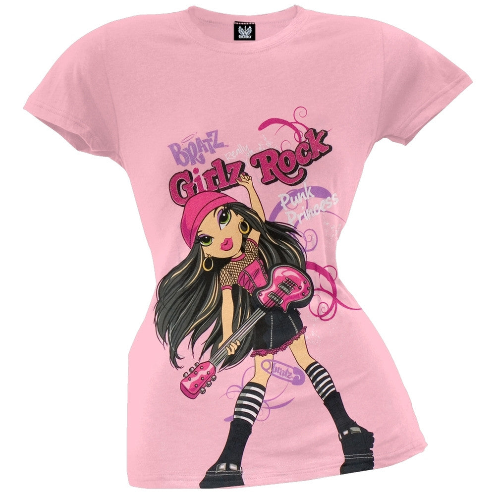 Bratz - Girls Really Rock Juvy Girls T-Shirt Juvenile T-Shirts Bratz   