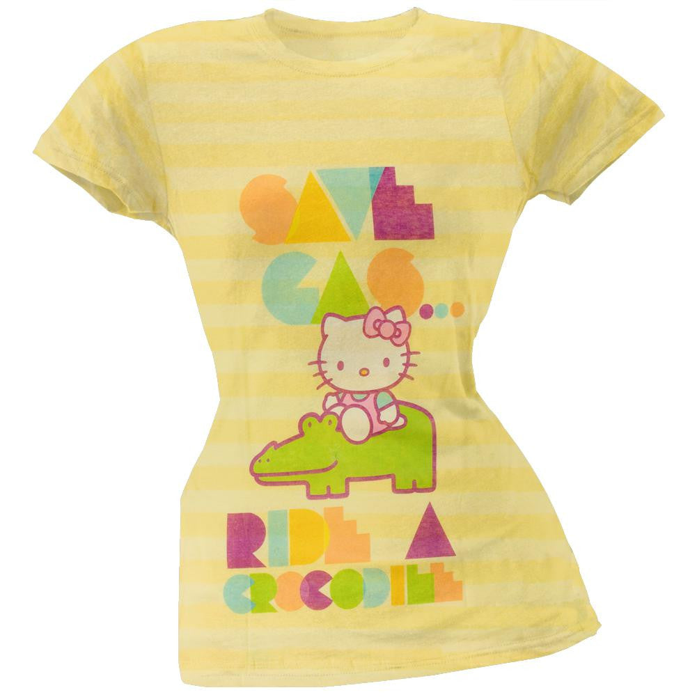 Hello Kitty - Croc Juniors T-Shirt Juniors T-Shirts Hello Kitty   