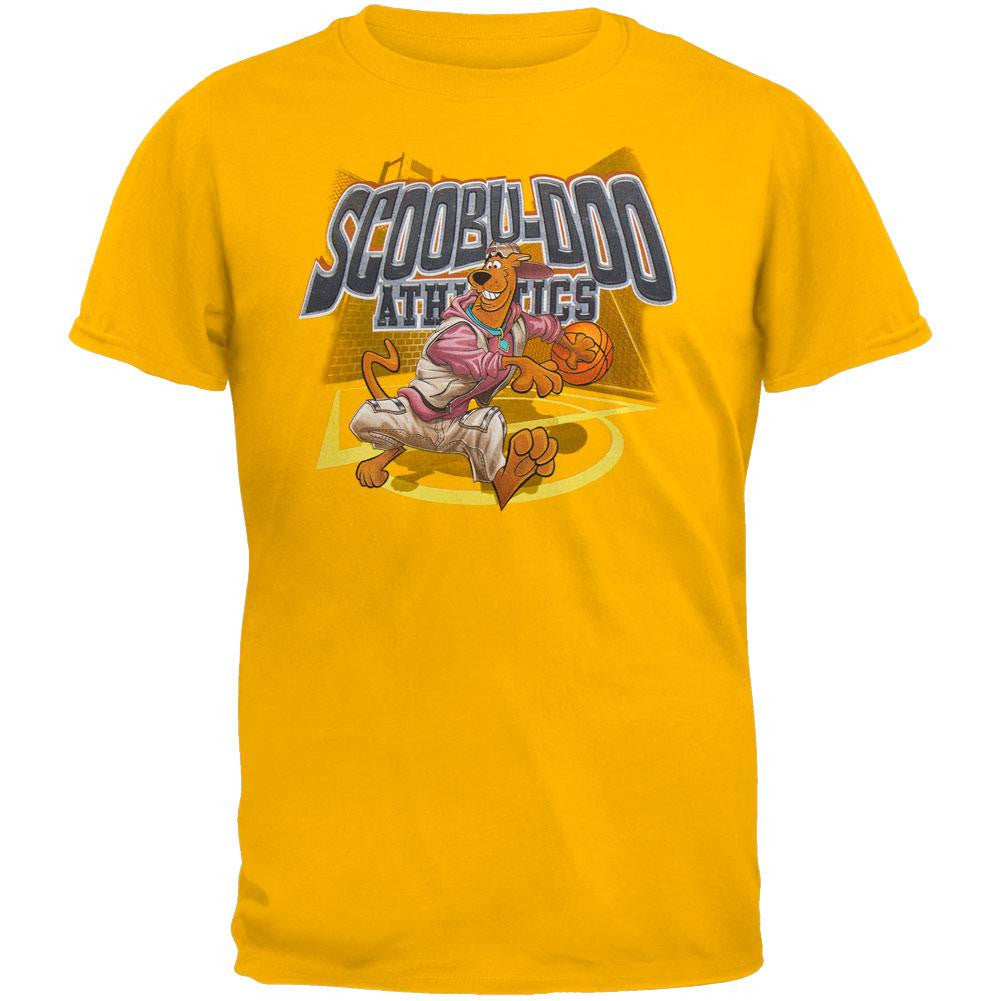 Scooby-Doo - Athletics - Youth T-Shirt Youth T-Shirts Scooby Doo LG Yellow 