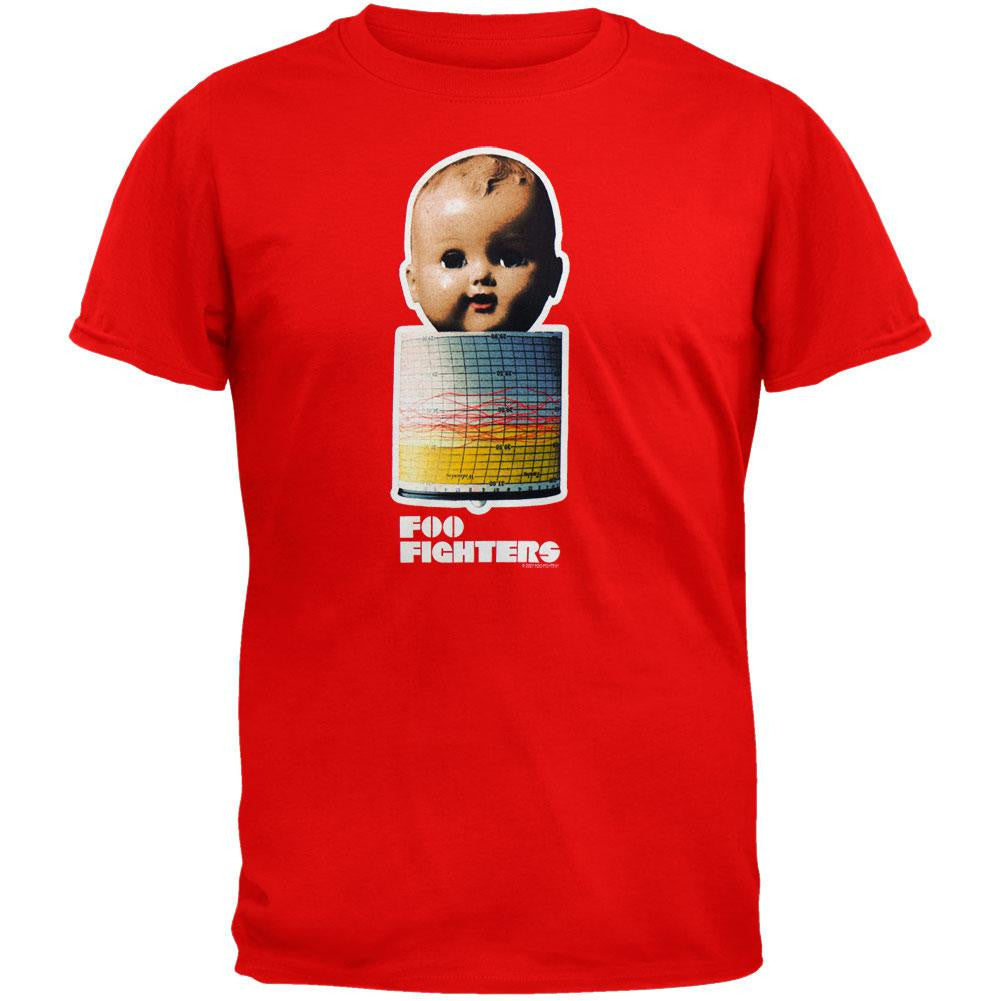 Foo Fighters - Baby T-Shirt Men's T-Shirts Foo Fighters SM Red 