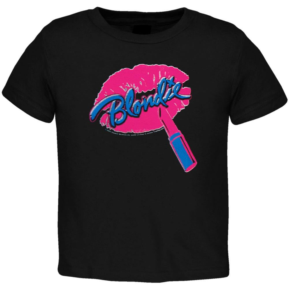 Blondie - Lipstick Infant T-Shirt Infant T-Shirts Blondie 0-6M Black 