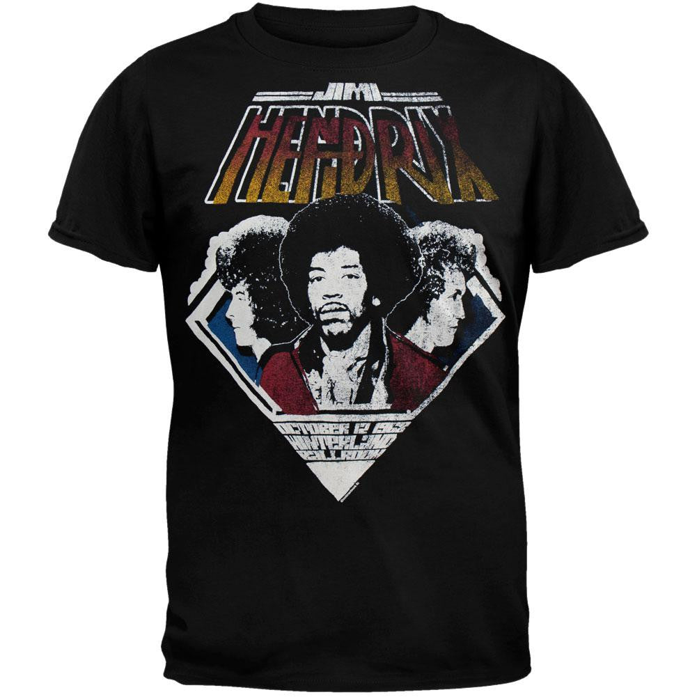 Jimi Hendrix - Winterland Ball Soft T-Shirt Men's T-Shirts Jimi Hendrix LG Black 
