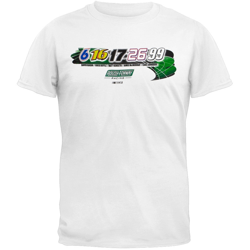 Nascar - Retro Roush Fenway Racing T-Shirt Men's T-Shirts NASCAR MD Multi 