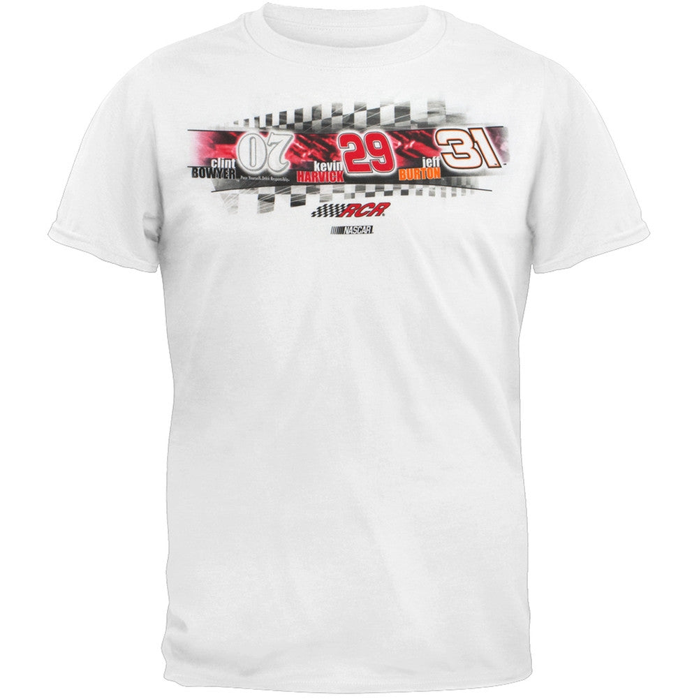 Nascar - 2010 Retro RCR Racing T-Shirt Men's T-Shirts NASCAR MD White