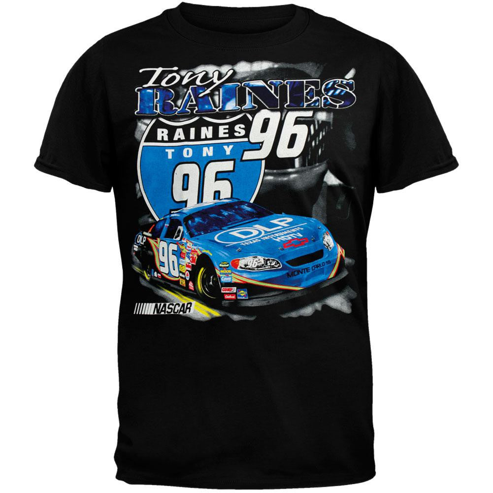 Nascar - Tony Raine Title T-Shirt Men's T-Shirts NASCAR MD Black 