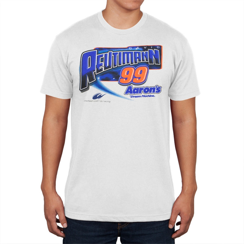 Nascar - Dave Reutimann Title Retro T-Shirt Men's T-Shirts Dave Reutimann   