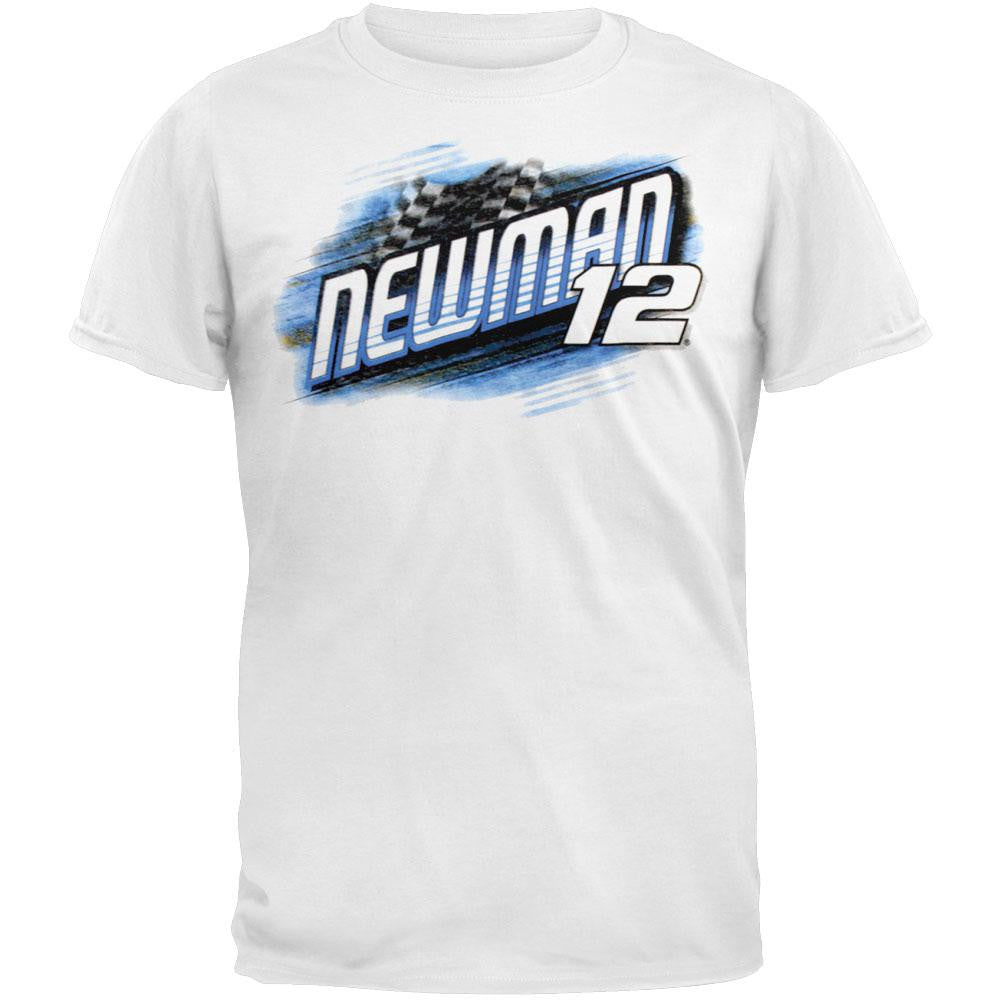 Nascar - Newman #12 T-Shirt Men's T-Shirts NASCAR 2XL White 