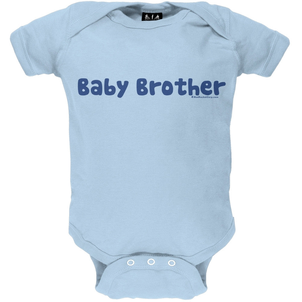 Baby Brother Baby One Piece Baby One Piece Old Glory 0-6M Blue 