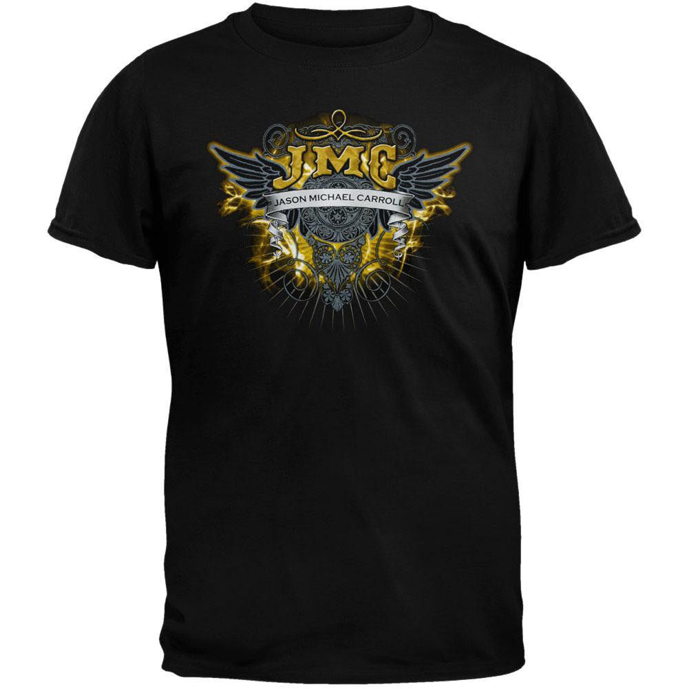 Jason Michael Carrol - Gold Wing Logo '08 Tour T-Shirt Men's T-Shirts Jason Michael Carrol 2XL Black 