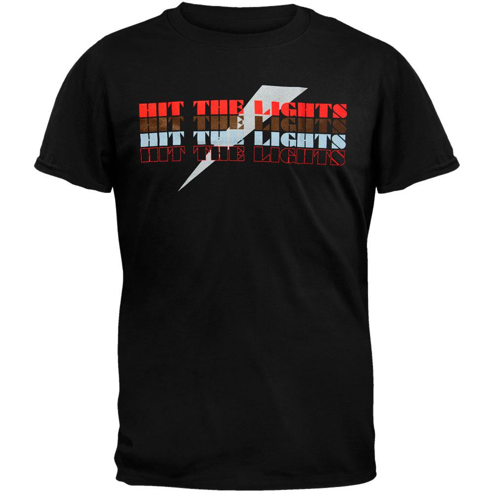 Hit The Lights - Lazer T-Shirt Men's T-Shirts Hit The Lights SM Black 