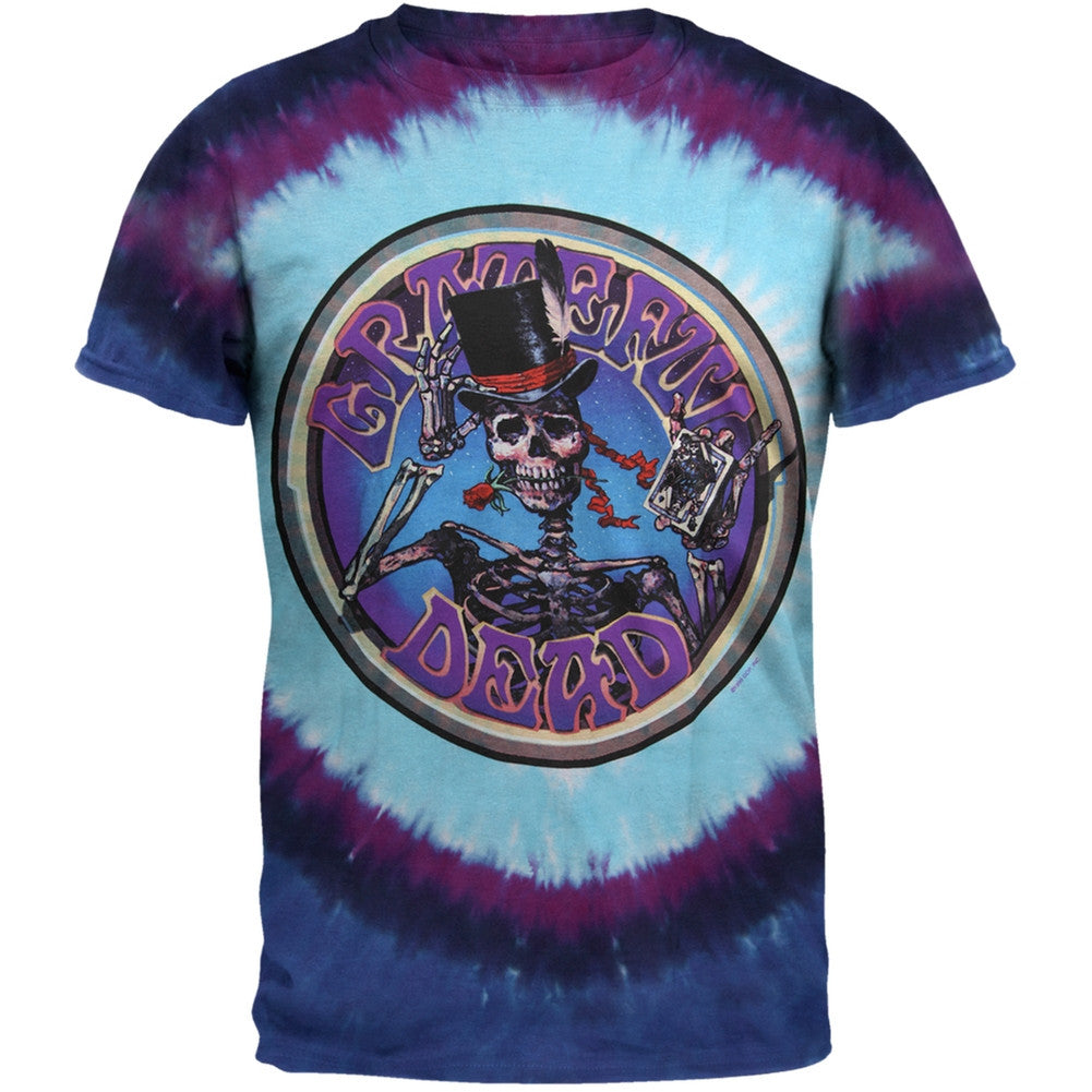 Grateful Dead - Queen Of Spades Tie Dye T-Shirt Men's T-Shirts Grateful Dead MD Multi 