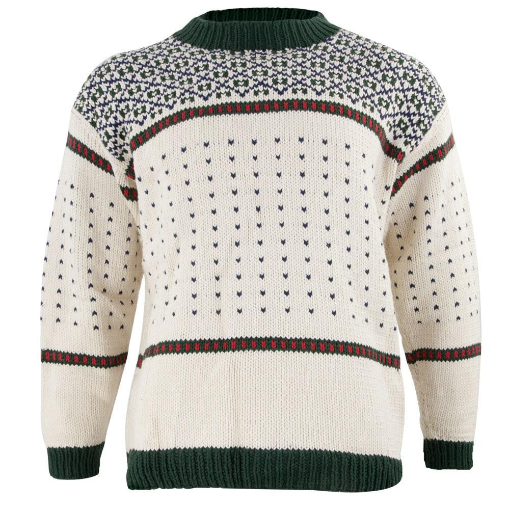 Handmade Cotton Sweater Men's Sweaters Old Glory MDL Off-White 