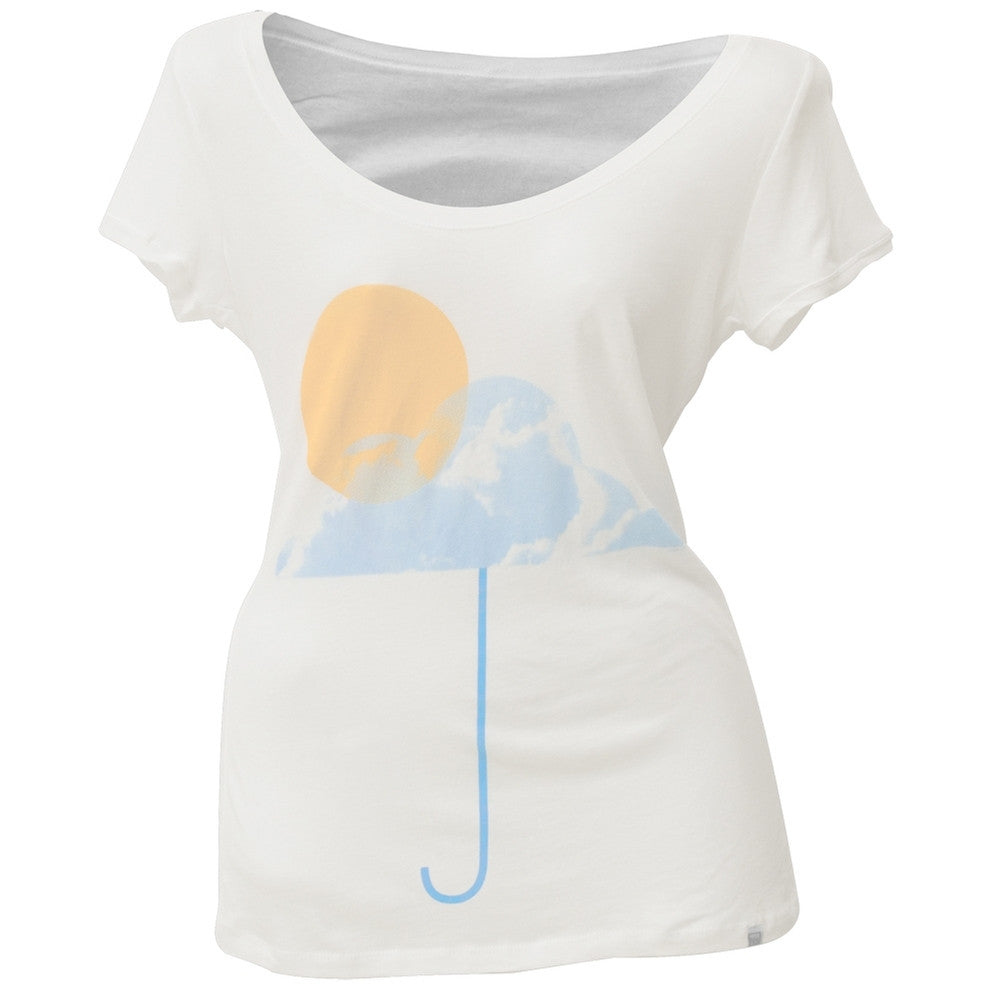 New Standard - Cloud Umbrella Juniors T-Shirt Juniors T-Shirts New Standard   