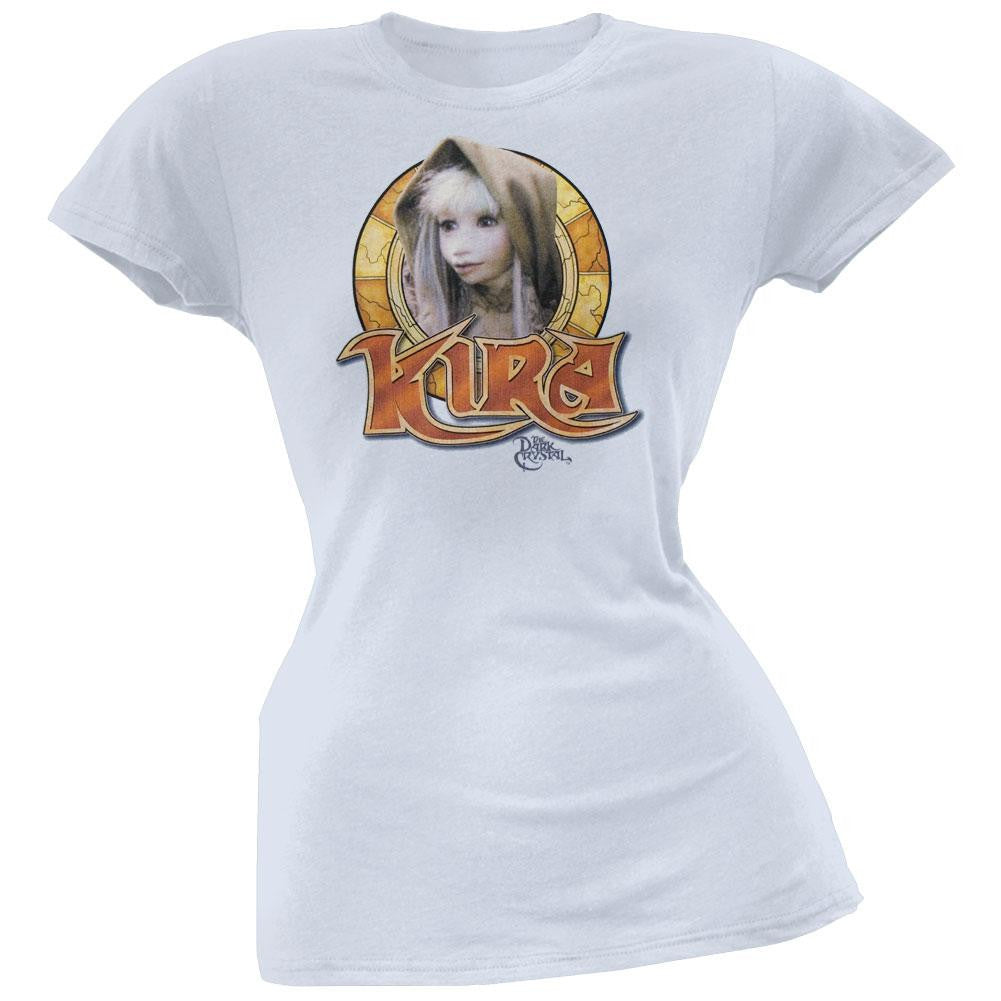 Dark Crystal - Kira Circle Juniors T-Shirt Juniors T-Shirts Dark Crystal SM White