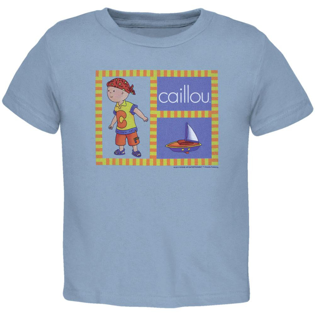 Caillou - Set Sail Juvy T-Shirt Juvenile T-Shirts Caillou J5/6 Blue 