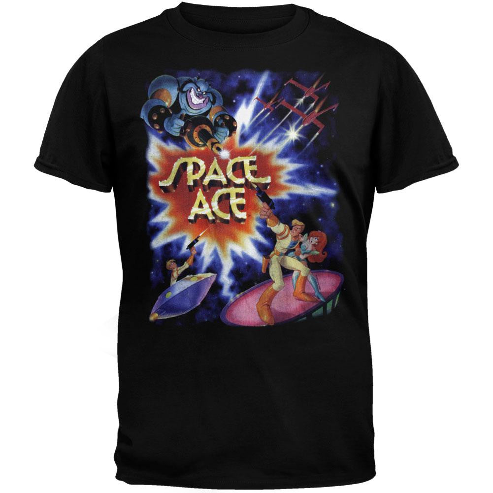 Space Ace - Poster T-Shirt Men's T-Shirts Space Ace 2XL Black 