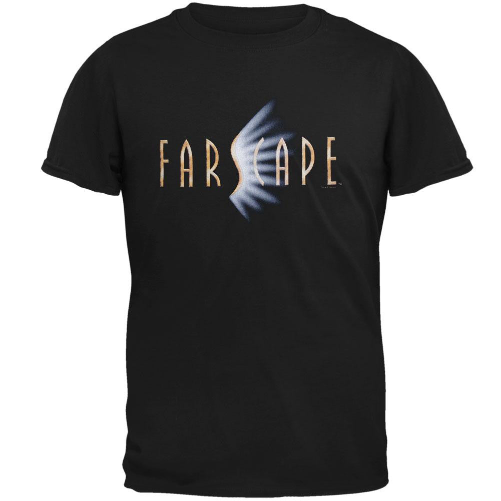 Farscape - Logo T-Shirt Men's T-Shirts Farscape SM Black 