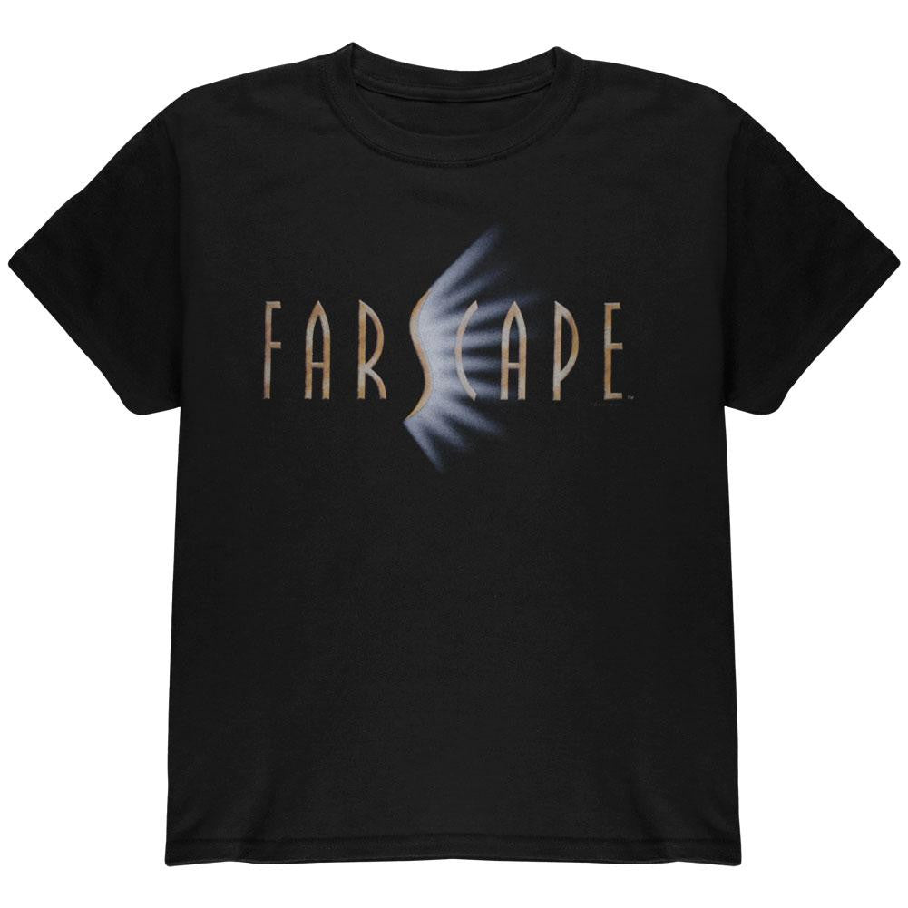 Farscape - Logo Youth T-Shirt Youth T-Shirts Farscape SM Black