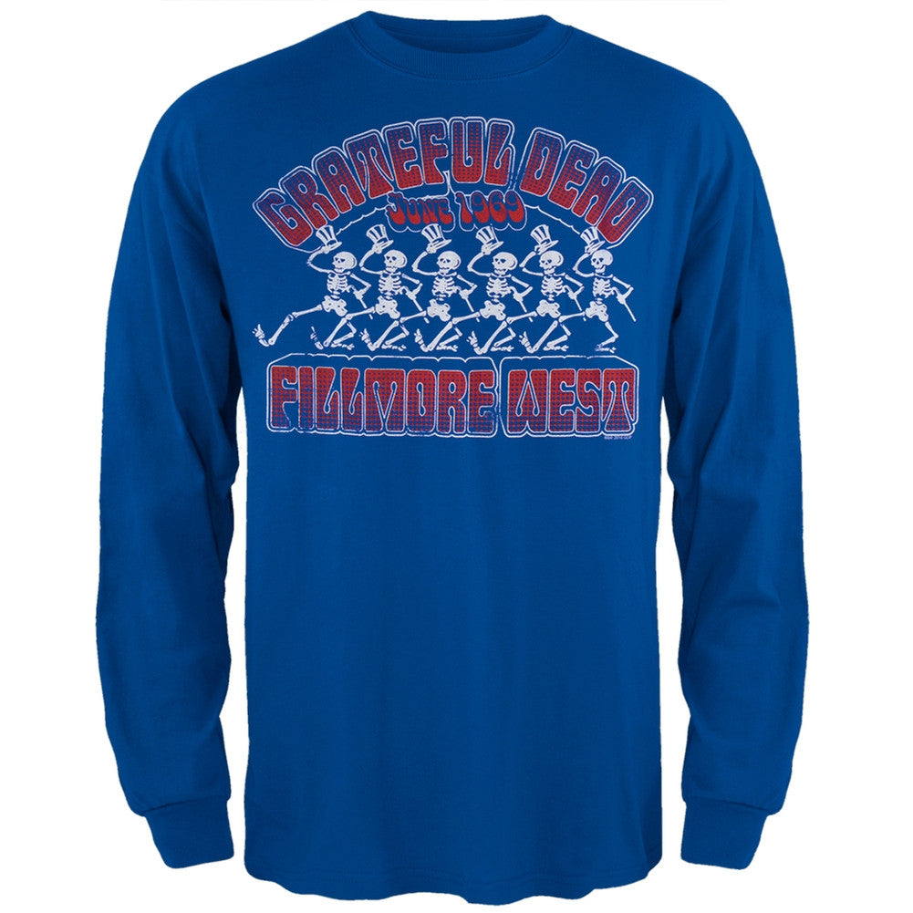 Grateful Dead - Fillmore '69 Long Sleeve T-Shirt Men's Long Sleeves Grateful Dead SM Blue 