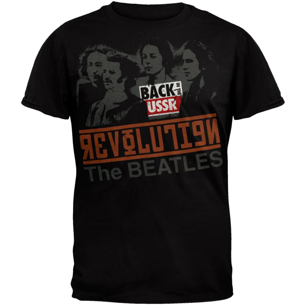 The Beatles - Revolution T-Shirt Men's T-Shirts The Beatles 2XL Black 