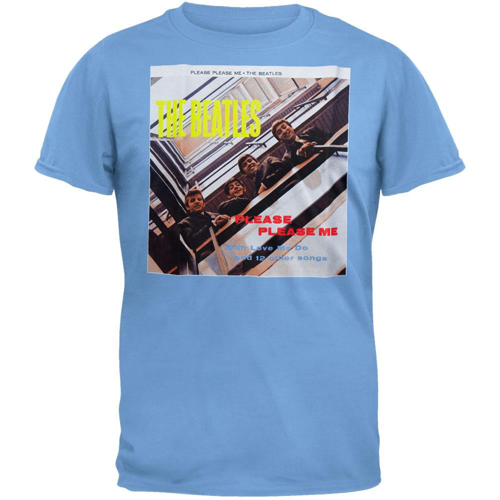 The Beatles - Please Please Me T-Shirt Men's T-Shirts The Beatles 2XL Blue 