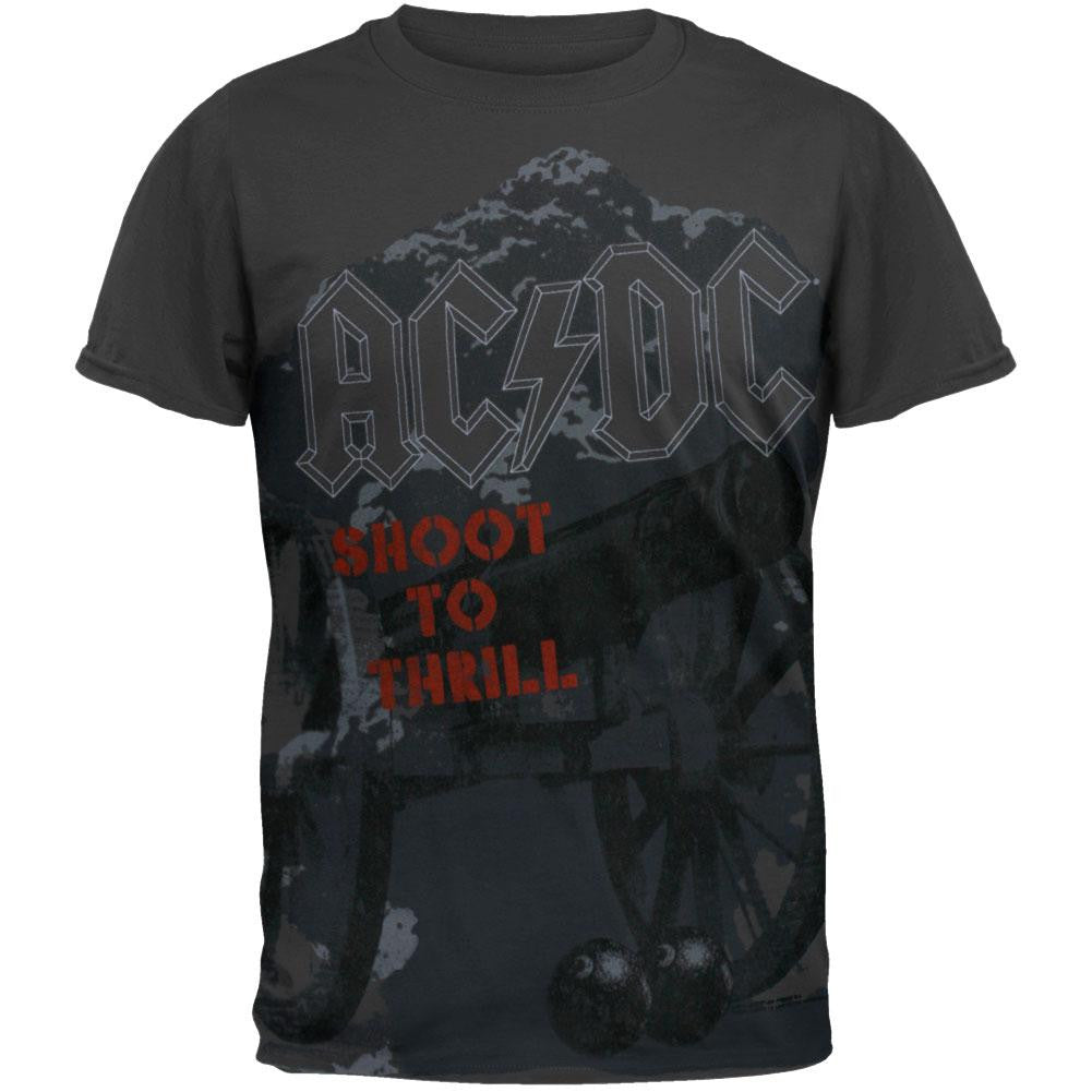 AC/DC - Thrilled T-Shirt Men's T-Shirts AC/DC SM Grey 