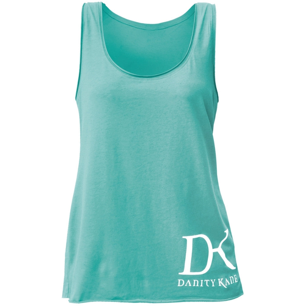 Danity Kane - Logo Juniors Tank Top Juniors Tank Tops Danity Kane SM Light Green