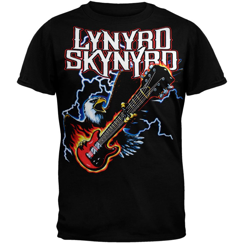 Lynyrd Skynyrd - Storm T-Shirt Men's T-Shirts Lynyrd Skynyrd SM Black 