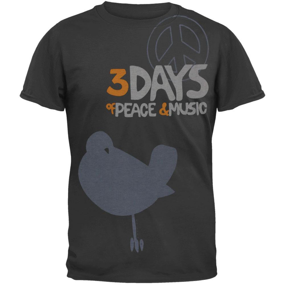 Woodstock - Three Days Mens T-Shirt Men's T-Shirts Woodstock 1969 SM  