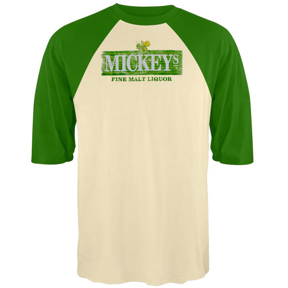 Mickey's - Logo Diamond Raglan Men's Raglans Mickey's SM Beige 