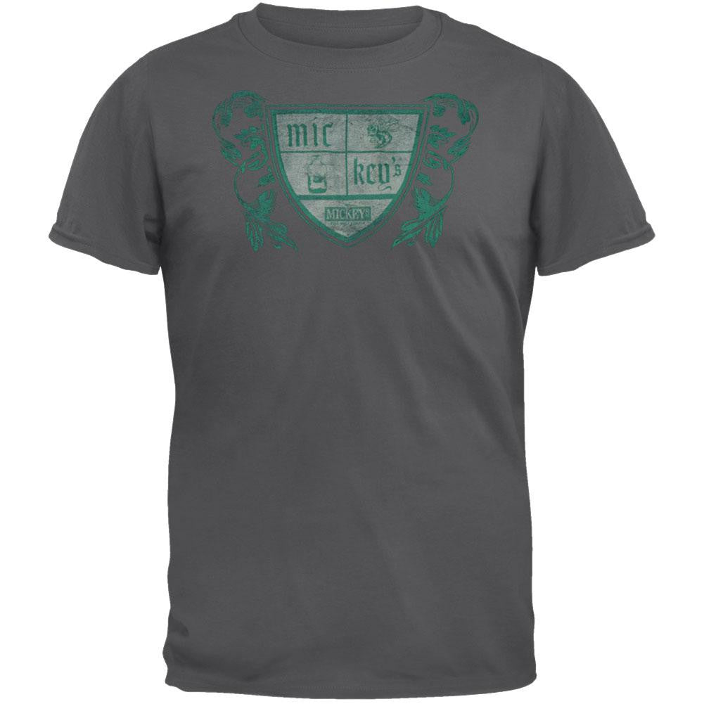 Mickey's - Shield Soft T-Shirt Men's T-Shirts Mickey's SM Grey 