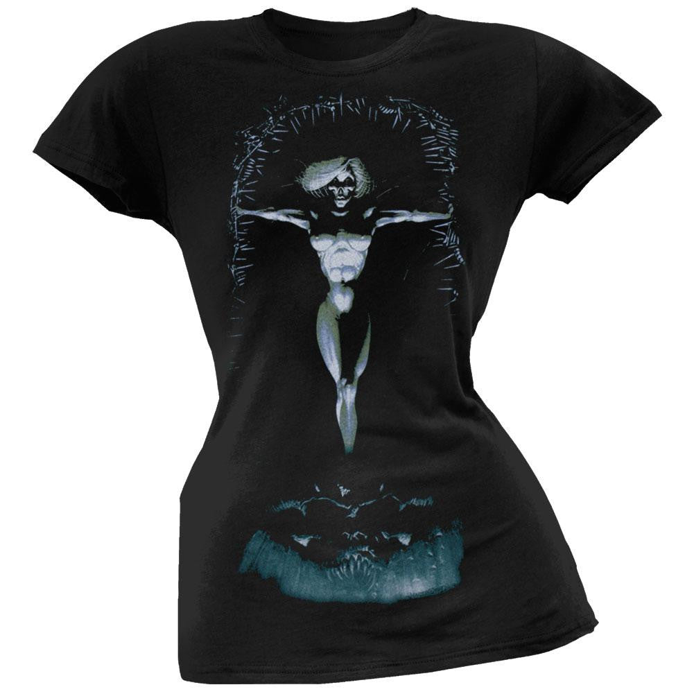 Samhain - Succubus Juniors T-Shirt Juniors T-Shirts Samhain LG Black 