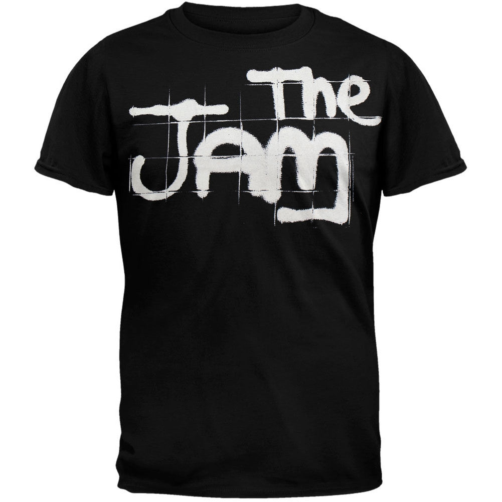 The Jam - Spray Logo T-Shirt Men's T-Shirts The Jam   