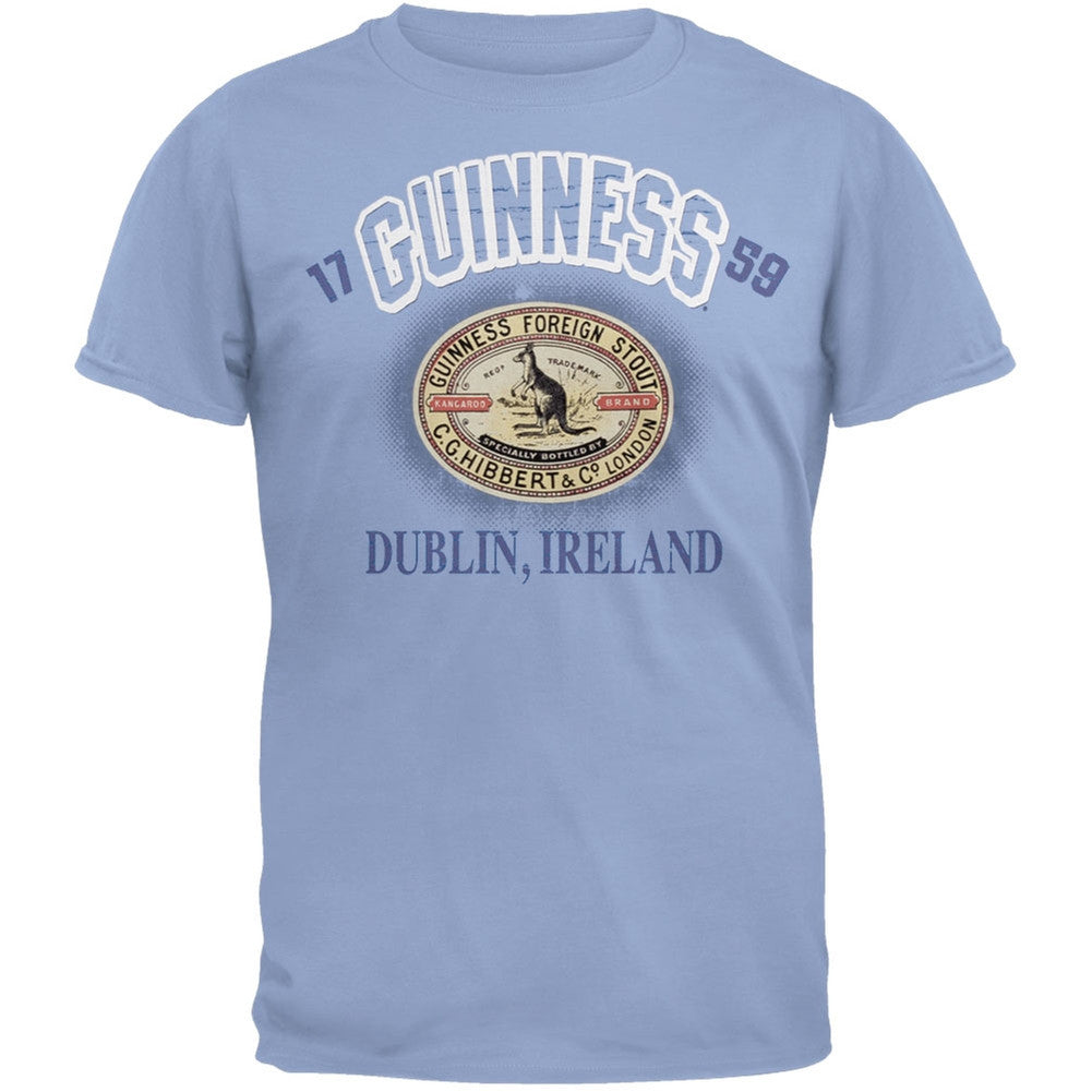 Guinness - Kangaroo T-Shirt Men's T-Shirts Guinness SM Light Blue 