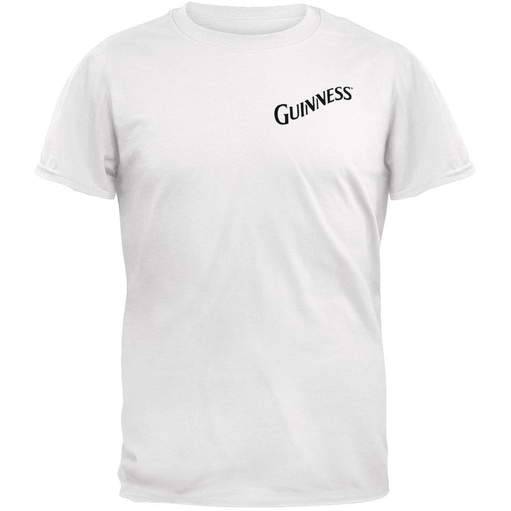 Guinness - Colored Harp T-Shirt Men's T-Shirts Guinness MD White