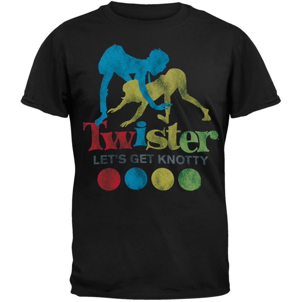 Twister - Let's Get Knotty Soft T-Shirt Men's T-Shirts Twister   