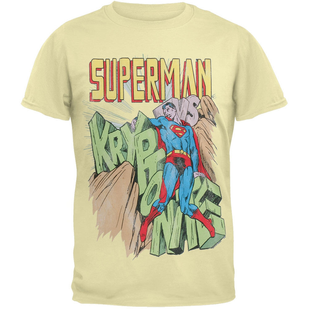 Superman - Vs. Kryptonite Soft T-Shirt Men's T-Shirts Superman   