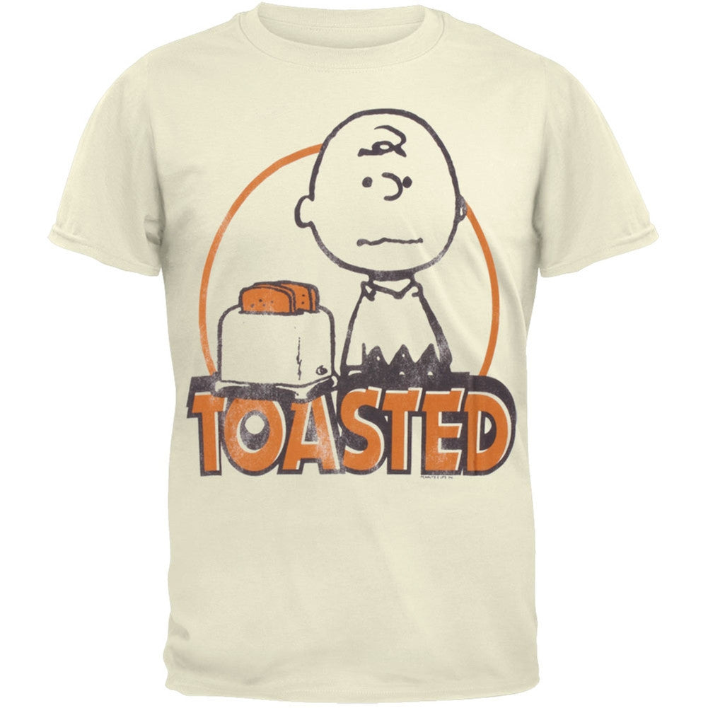 Peanuts - Toasted Soft T-Shirt Men's T-Shirts Peanuts   