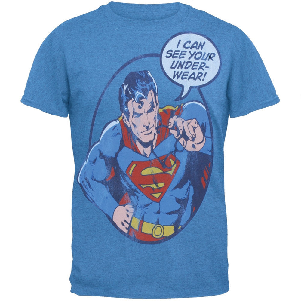 Superman - See Your Underwear Soft T-Shirt Men's T-Shirts Superman   