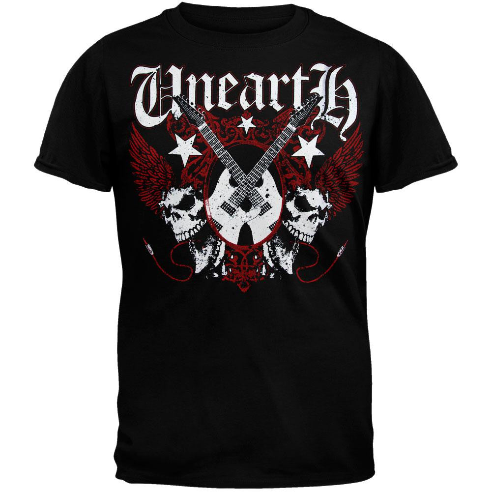 Unearth - Give Me Shred T-Shirt Men's T-Shirts Unearth SM Black 