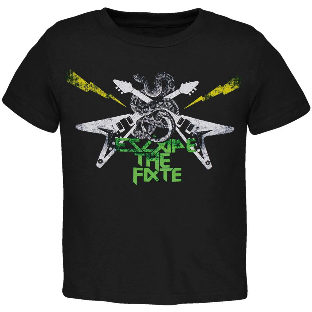 Escape The Fate - Flying Rattler Juvy T-Shirt Juvenile T-Shirts Escape the Fate JSM Black