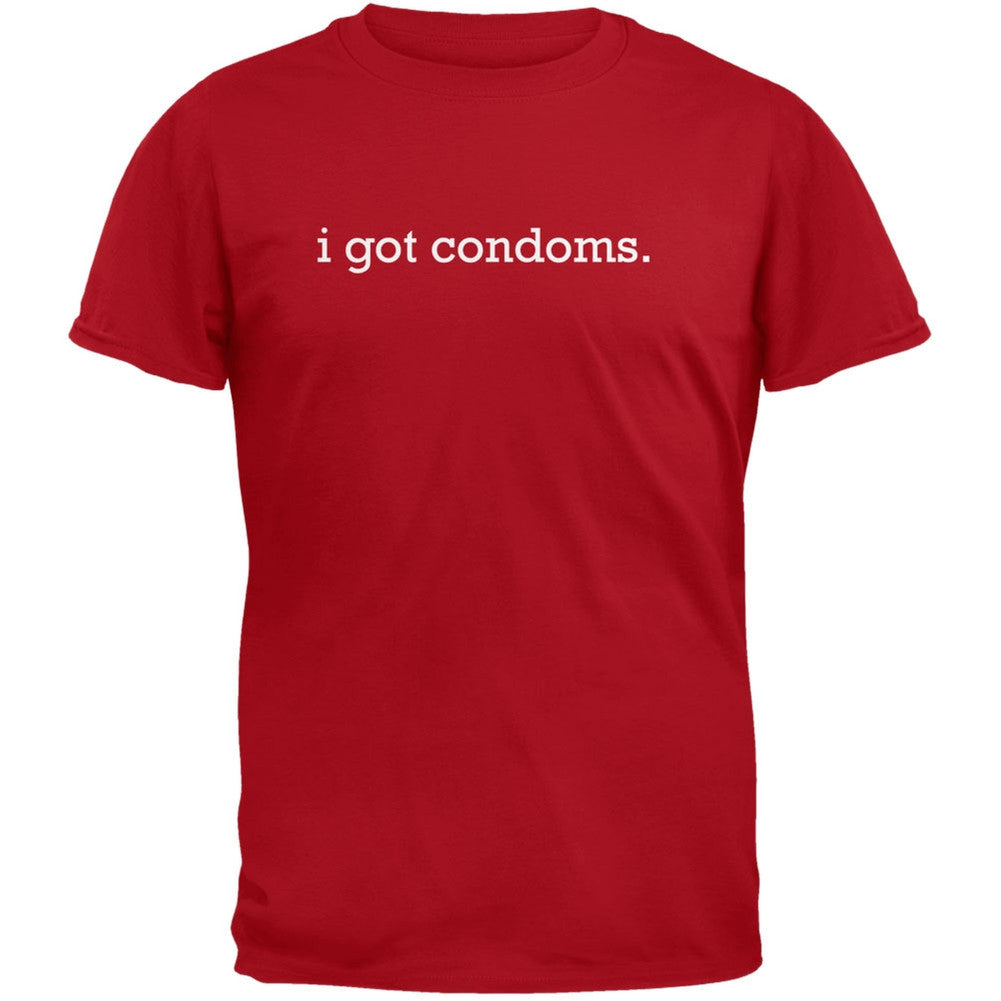 I Got Condoms T-Shirt Men's T-Shirts Old Glory   