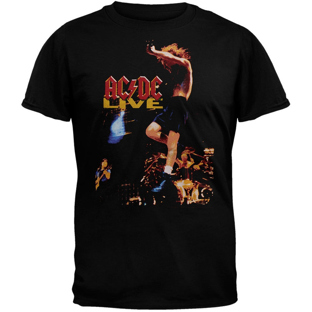 AC/DC - Live T-Shirt Men's T-Shirts AC/DC SM Black 