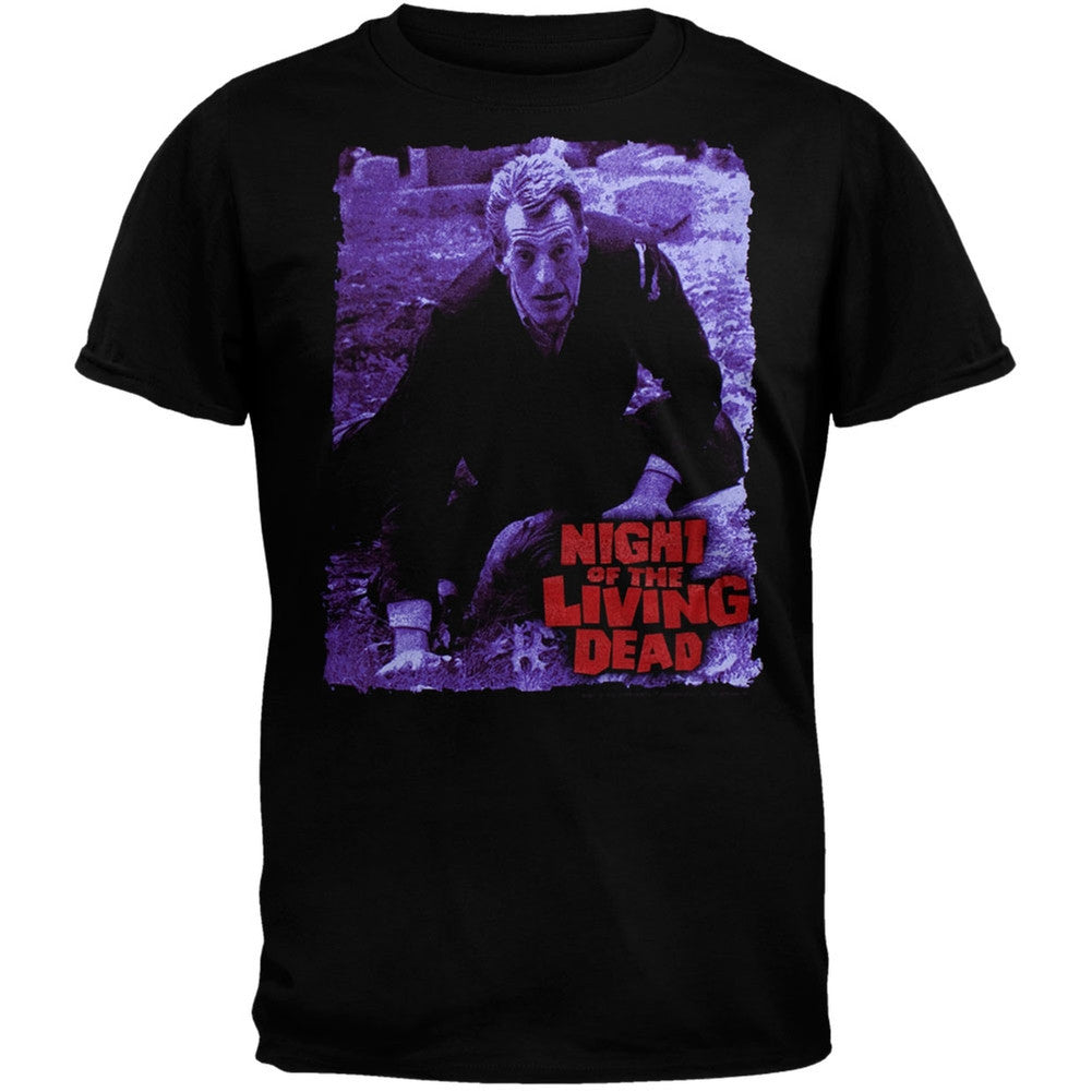 Night Of The Living Dead - Zombie Bill T-Shirt Men's T-Shirts Night of the Living Dead SM Black 