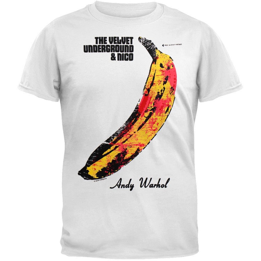 Velvet Underground - Mottled Banana Soft T-Shirt Men's T-Shirts Velvet Underground   