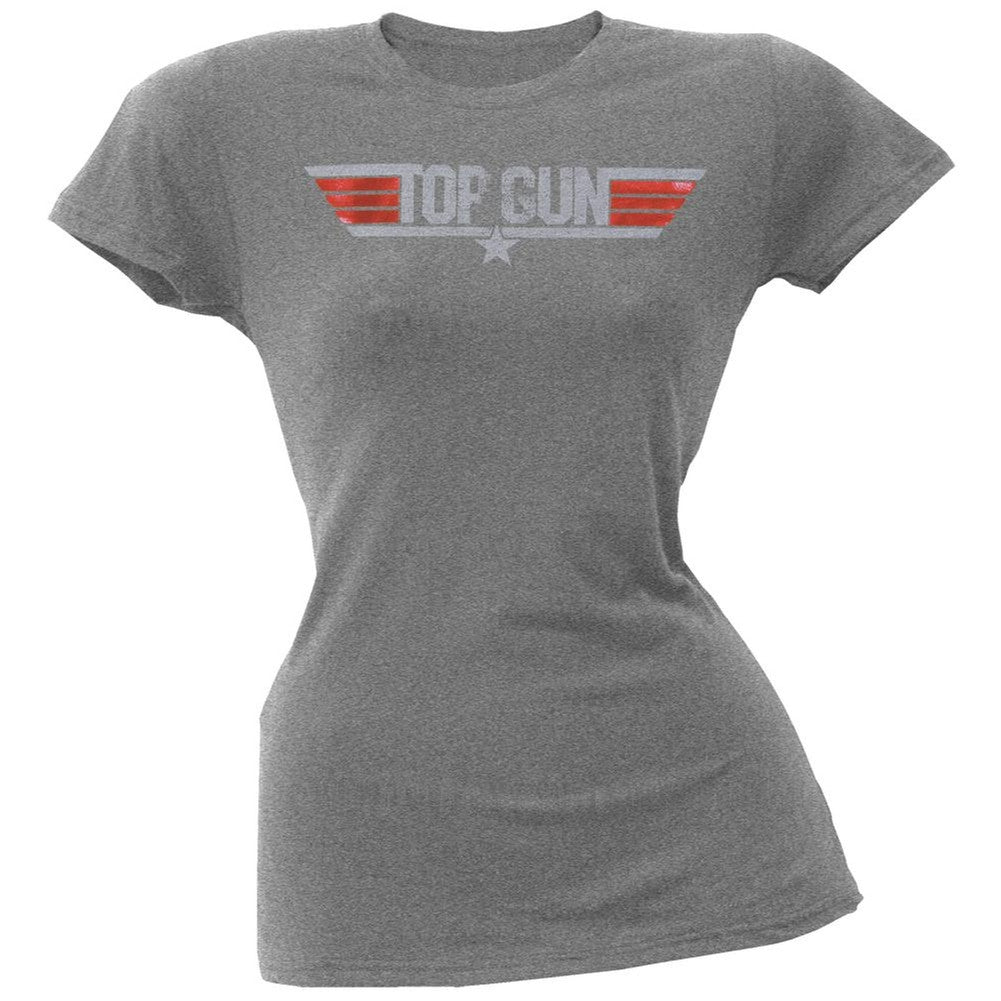 Top Gun - Logo Juniors T-Shirt Juniors T-Shirts Top Gun   