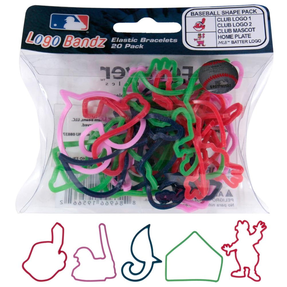 Cleveland Indians - Icons Logo Bandz Silly Bandz Old Glory OS Multi 