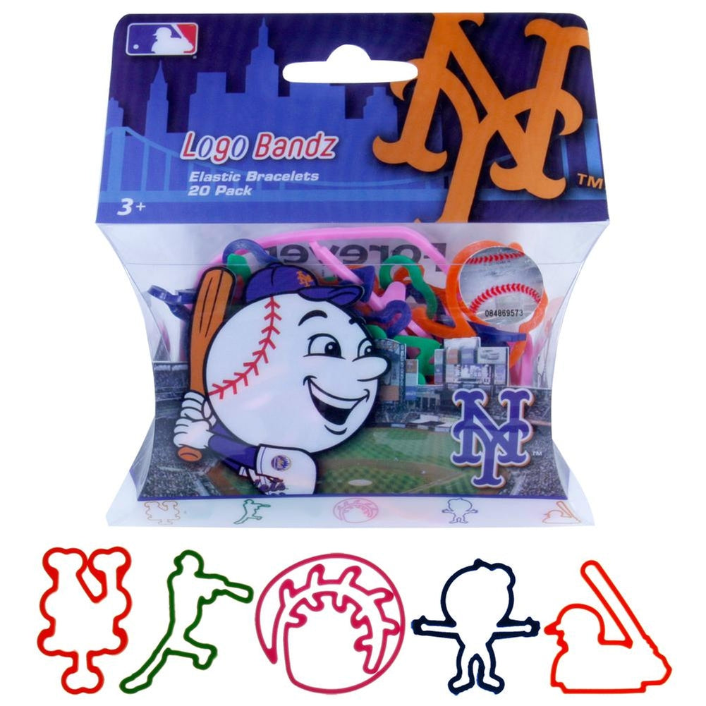 New York Mets - Icons Logo Bandz Silly Bandz Old Glory OS Multi 