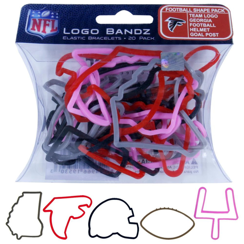 Atlanta Falcons - Icons Logo Bandz Silly Bandz Old Glory OS Multi 